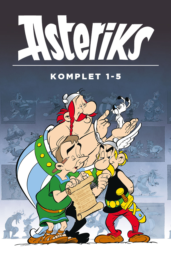 Komplet Asteriks slikovnice 1-5